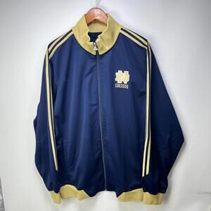 Vintage Adidas Notre Dame Fighting Irish Track Jacket XL